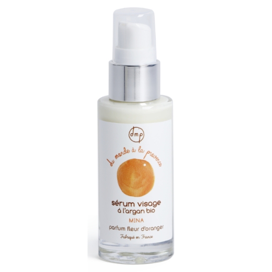 Sérum Visage & Contour des Yeux Repulpant & Apaisant à l'Huile d'Argan et Huile d'Olive DU MONDE A LA PROVENCE