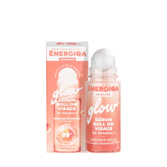 Sérum Roll On Visage Glow Éclat 2% Vitamine C ENERGIQA