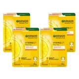 Masque Tissus Visage Hydratant Vitamine C Acide Hyaluronique Booster d'Eclat Skin Active GARNIER