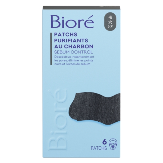 Patchs Purifiants Nez Zone T au Charbon BIORE