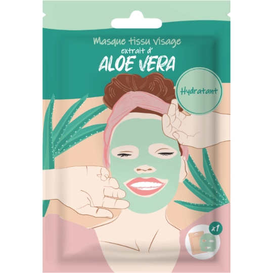 Masque Visage Hydratant - Aloe Vera FRENCH TENDANCE