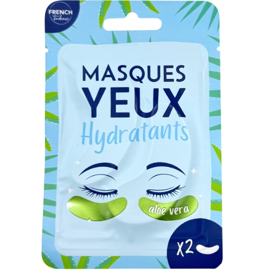 Patchs Yeux Hydratants Senteur Aloe Vera FRENCH TENDANCE