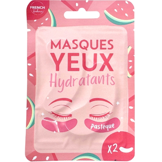 Patchs Yeux Hydratants - Senteur Pastèque FRENCH TENDANCE