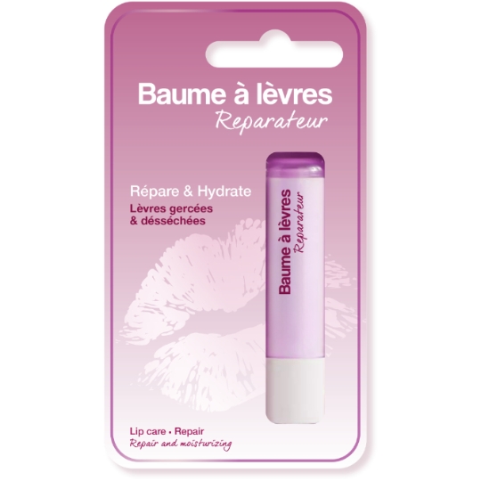 Baume à lèvres Répare et Hydrate Lèvres Gercées et Desséchées FRENCH TENDANCE