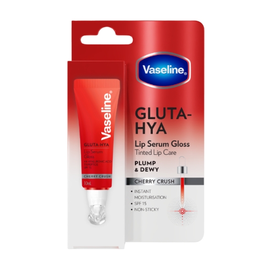 Sérum Gloss Lèvres Cherry Crush Spf 15 Gluta-Hya VASELINE