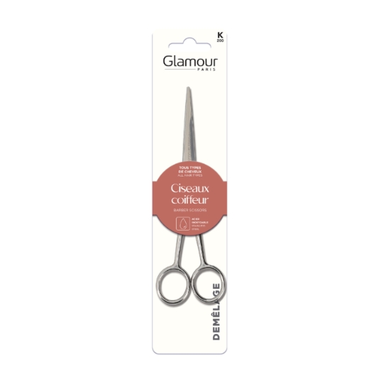Ciseaux Coiffeur pour Tous Types de Cheveux GLAMOUR PARIS