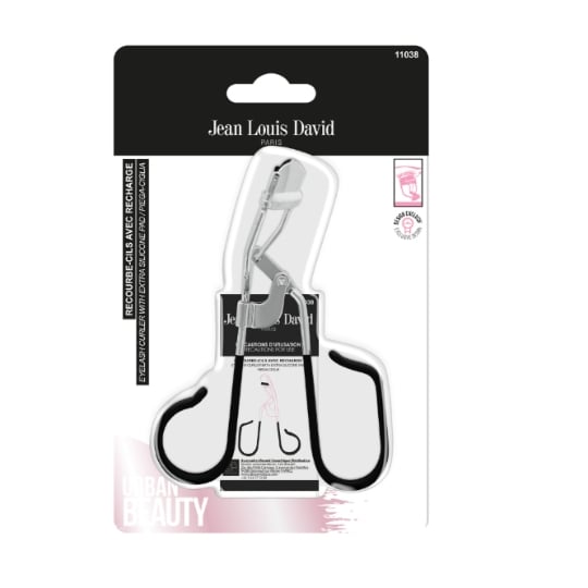 Recourbe cils Ergonomique Repose-doigt avec Recharge JEAN LOUIS DAVID