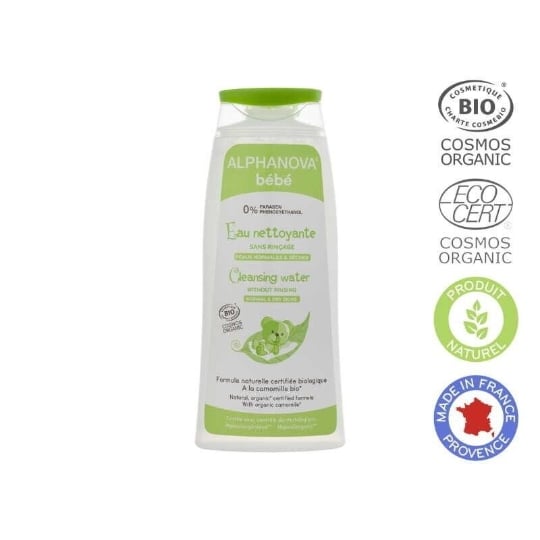 Eau Nettoyante Bébé Bio 200 Ml ALPHANOVA