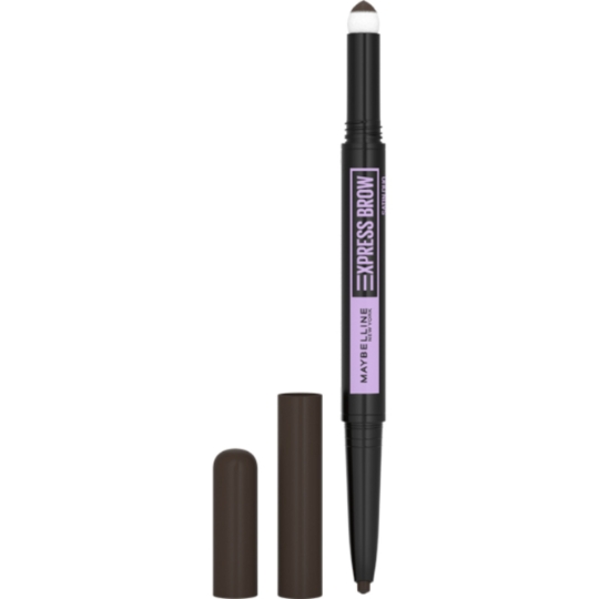 Crayon à Sourcils Duo Teinte Brun Cendré Express Brow Satin MAYBELLINE NEW YORK