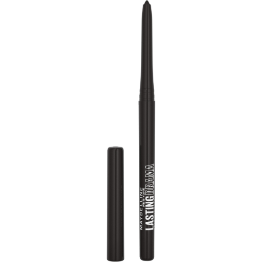 Crayon à Yeux Longue Tenue 36H Waterproof Teinte Noir Lasting Drama MAYBELLINE NEW YORK