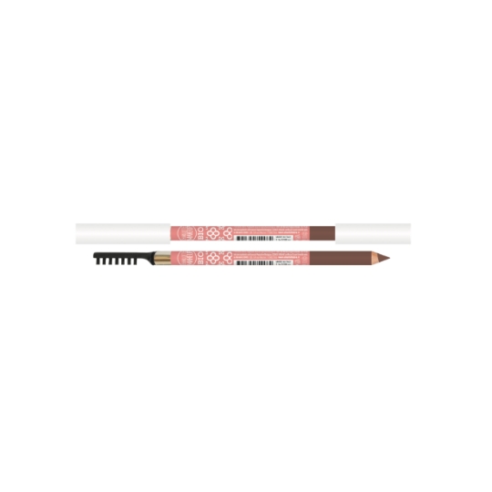 Crayon à Sourcils Fin Structurant Sublimateur Teinte Brun Bio CHARLOTTE MAKE UP BIO