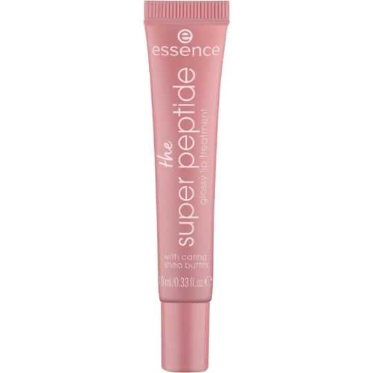 Lipgloss À lèvres Glossy Soin lèvres Avec Beurre De Karité Super Peptide Teinte 03 Toffeetastic ! ESSENCE