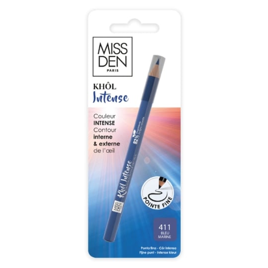 Crayon Pour les yeux Teinte Bleu Marine (411) Khol Intense MISS DEN