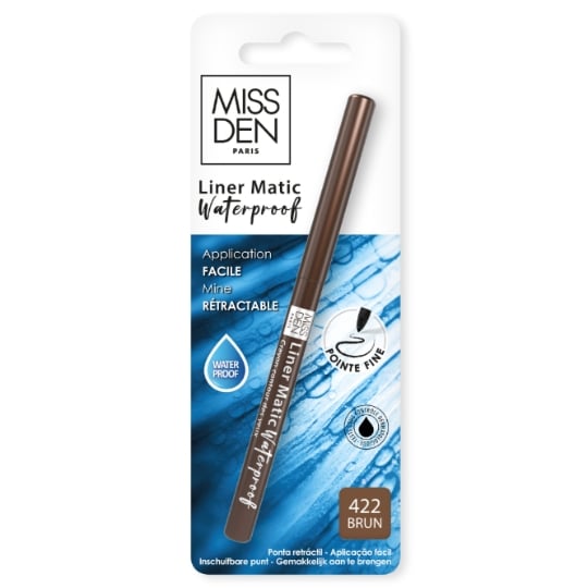 Eyeliner Waterproof Teinte Brun (422) Liner Matic MISS DEN