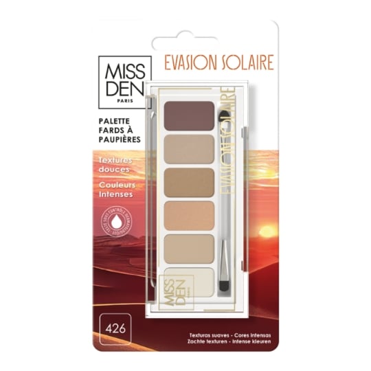 Fard à paupières Palette Evasion Solaire MISS DEN