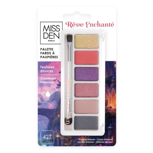 Fard à Paupières Palette Rêve Enchanté MISS DEN