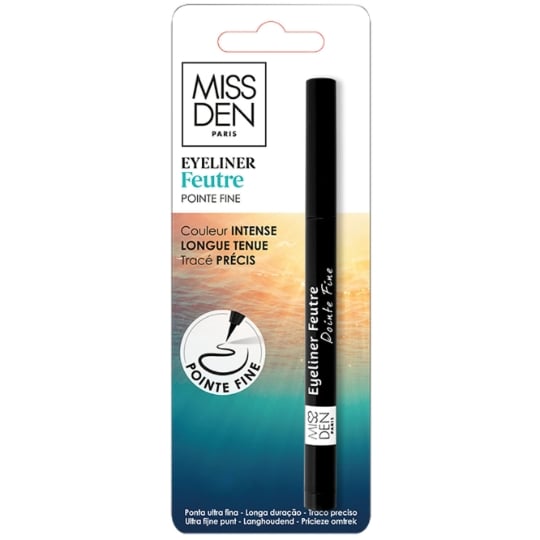Eyeliner Feutre Pointe Fine Noir Graffiti MISS DEN