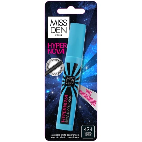Mascara Allongeant Recourbant Noir Intense Hypernova MISS DEN