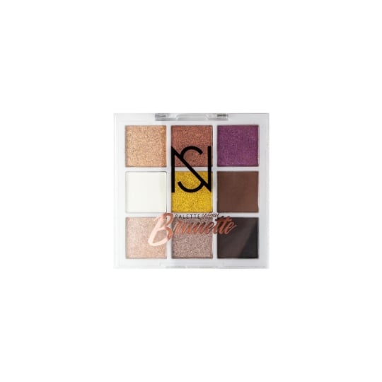 Fard à paupières à paupières Palette Spécial Brunette 9 Couleurs N°1 NS