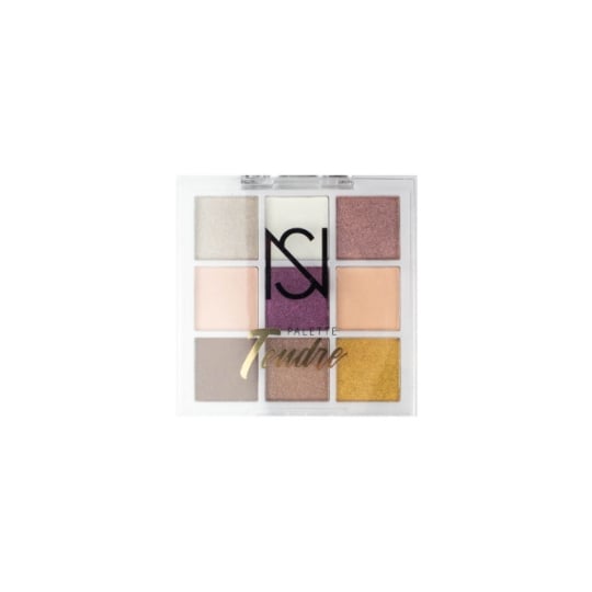 Palette de fards à paupières à paupières 9 couleurs n°2 Tendre NS