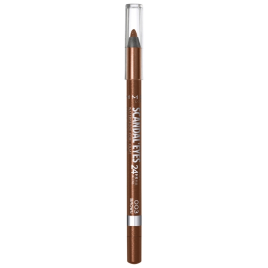 Khol Pour les yeux Waterproof Longue Tenue 24h Teinte Brown (003) Scandal'Eyes Kajal RIMMEL