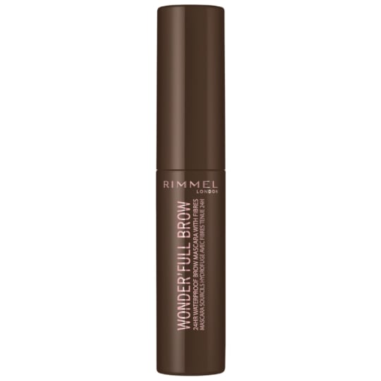 Mascara à Sourcils Longue Tenue Teinte Medium Brown (002) Wonderfull 24h RIMMEL