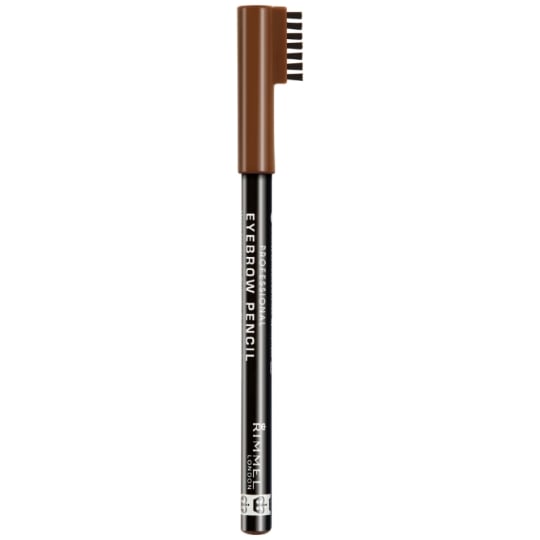 Crayon à Sourcils Longue Tenue Teinte Hazel (002) + Brosse RIMMEL
