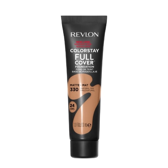Fond de teint Liquide Mat Haute Couvrance Teinte Natural Tan (330) 24h Colorstay Full Cover REVLON