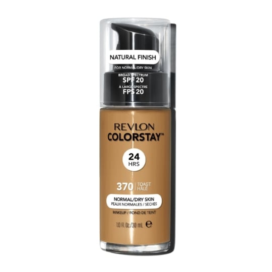 Fond de teint Liquide Mat Peaux Normales à Sèches 24H Teinte Toast Hale (370) SPF20 ColorStay REVLON