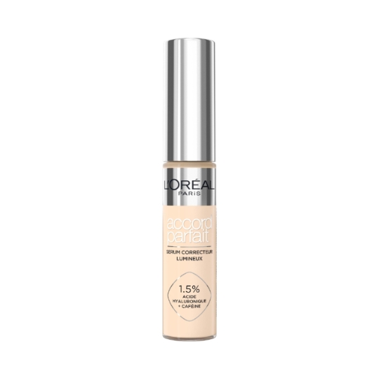 Sérum Correcteur Lumineux Anti-cernes Hydratant à l'Acide Hyaluronique et Caféine Teinte 1.5N Accord Parfait L'OREAL PARIS