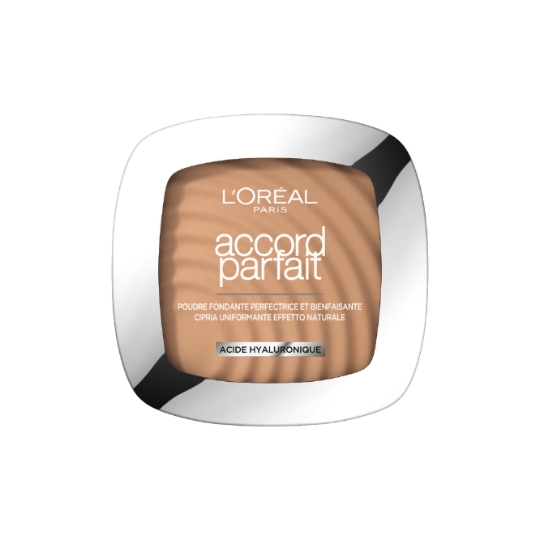 Fond de teint Poudre Teinte Ambre Doré (7D) Accord Parfait L'OREAL PARIS