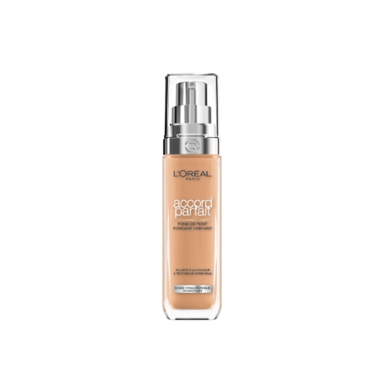 Fond de teint Liquide Hydratant Teinte Ambre Doré (7D) Accord Parfait L'OREAL PARIS