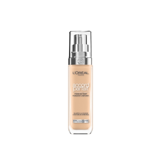 Fond de teint Liquide Hydratant Teinte Beige Crème (3N) Accord Parfait L'OREAL PARIS