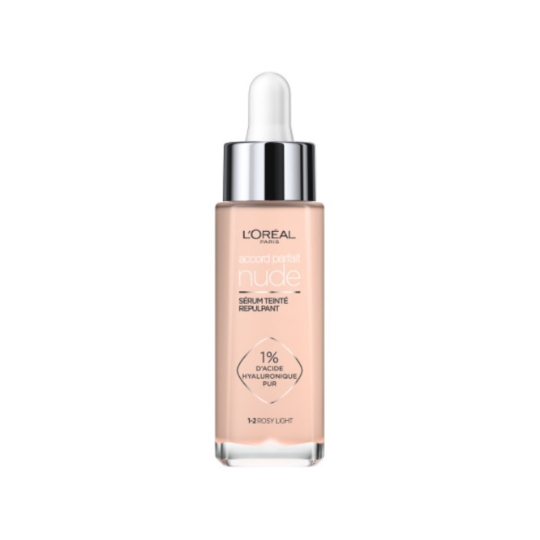 Sérum teinté Repulpant Teinte Rosy Light (1-2) Nude Accord Parfait L'OREAL PARIS