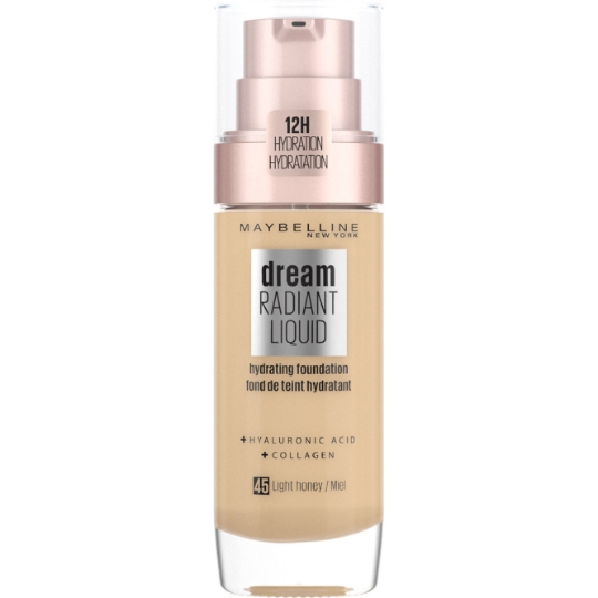 Fond de teint Liquide Hydratant Eclat Teinte Miel (45) Dream Radiant SPF13 MAYBELLINE NEW YORK