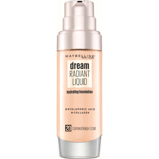 Fond de teint Liquide Hydratant SPF13 Teinte Beige Éclat (20) Dream Radiant MAYBELLINE NEW YORK