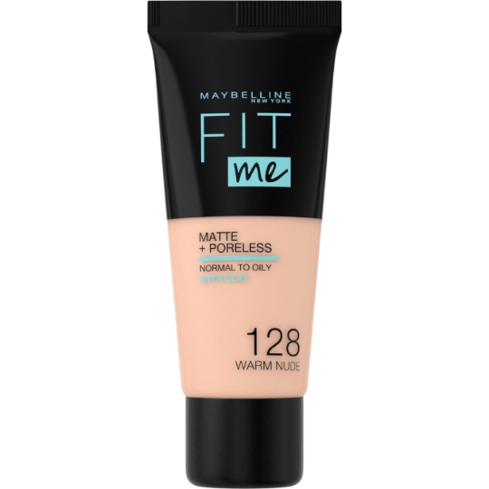 Fond de teint Liquide Matifiant Teinte Beige Doré (128) Fit Me MAYBELLINE NEW YORK