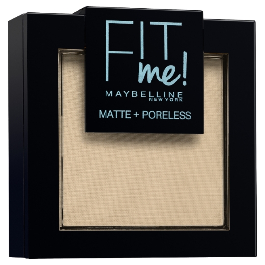 Fond de teint Poudre Compacte Matifiant Teinte Ivoire Naturel (105) Fit Me MAYBELLINE NEW YORK