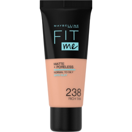 Fond de teint Liquide Matifiant Teinte Bronze Doré (238) Fit Me MAYBELLINE NEW YORK