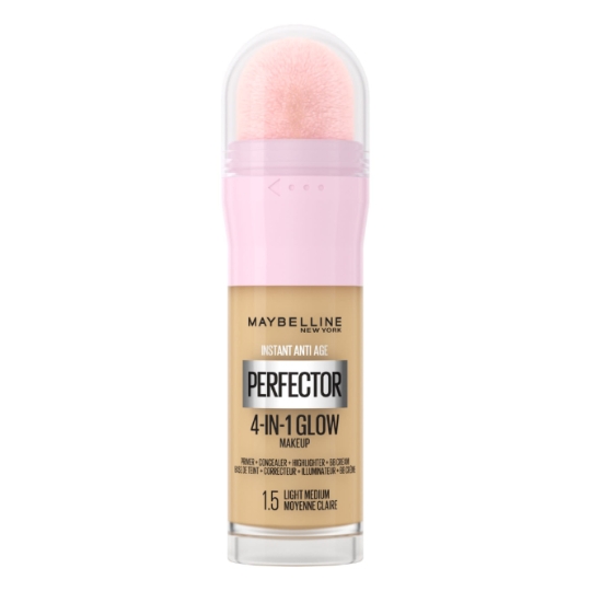 Fond de Teint Correcteur Liquide Teinte Moyenne Claire (1.5) 4-in-1 Perfector MAYBELLINE NEW YORK
