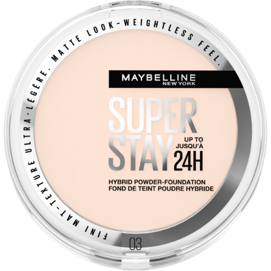 Fond de teint Compact Haute Couvrance Mat Teinte (03) Superstay MAYBELLINE NEW YORK