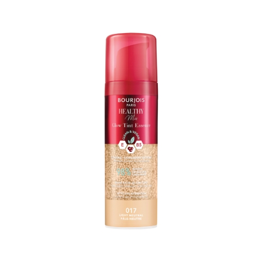 Fluide Teinté Lumineux Effet Peau Nue Healthy Mix Clean & Vegan 017 Pâle Neutre BOURJOIS