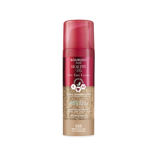 Fluide Teinté Lumineux Effet Peau Nue Healthy Mix Clean & Vegan 035 Olive Moyen BOURJOIS