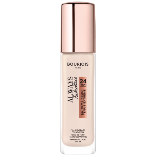 Fond de teint Liquide Haute Couvrance Teinte Ivoire Rose (115) Always Fabulous 24H BOURJOIS PARIS