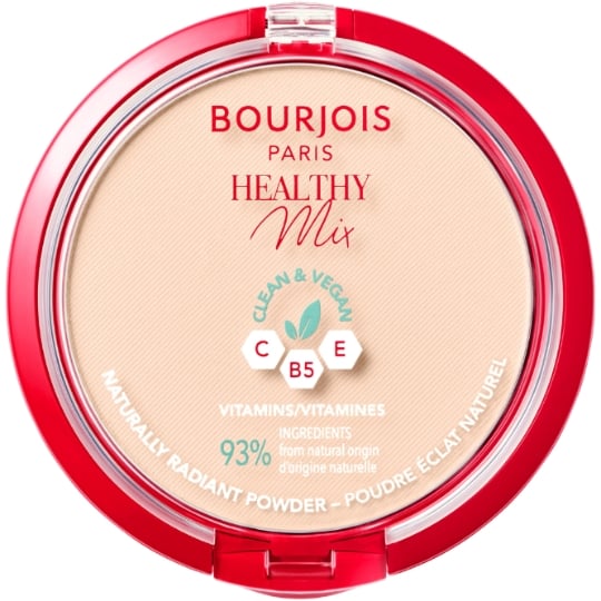 Poudre Compacte Teinte Porcelaine (1) Healthy Mix Clean & Vegan BOURJOIS PARIS