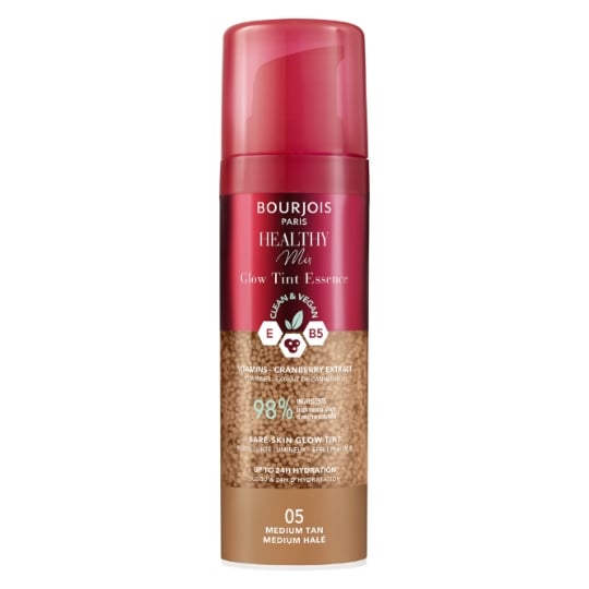 Fond de teint Liquide Teinte Medium Halé (05) Healthy Mix Glow Tint BOURJOIS PARIS