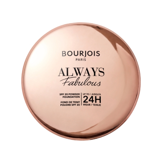 Poudre Poudre Anti-Brillance Longue Tenue Mat Couvrance Élevée Teinte Ivoire Rose (100) SPF20 Always Fabulous BOURJOIS PARIS