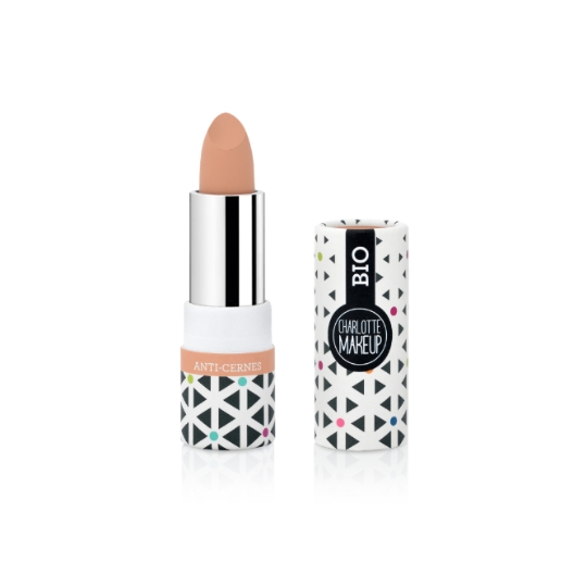Correcteur Anti-cernes Teinte Coquille Bio Camoufle Fini Satiné Et Naturel CHARLOTTE MAKE UP BIO