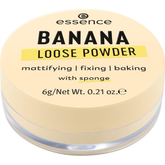 Poudre Loose Powder Matifiante Fixatrice Avec Eponge ESSENCE