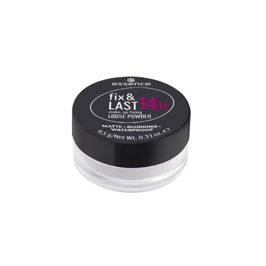 Poudre Poudre Libre Matifiante Floutante Waterproof Fixatrice Longue Tenue 14h Gamme Fix & Last ESSENCE